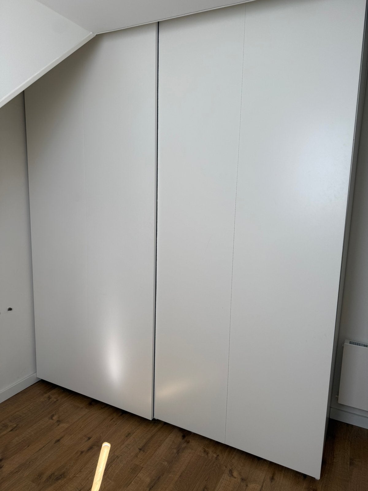 PAX / HASVIK Kledingkast, wit/wit, 200x66x236 cm, Huis en Inrichting, Ophalen, Zo goed als nieuw, 50 tot 75 cm, 200 cm of meer