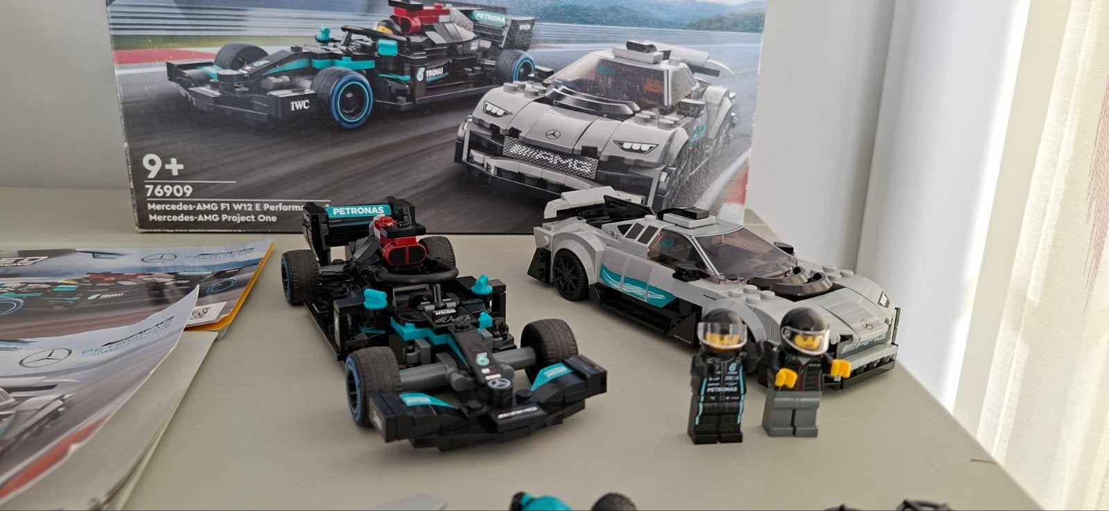 Lego Speed Champions set 76909 Mercedes, Kinderen en Baby's, Lego, Zo goed als nieuw, Inclusief instructies, Complete set