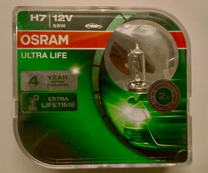 OSRAM H7 ULTRALIFE, Ophalen