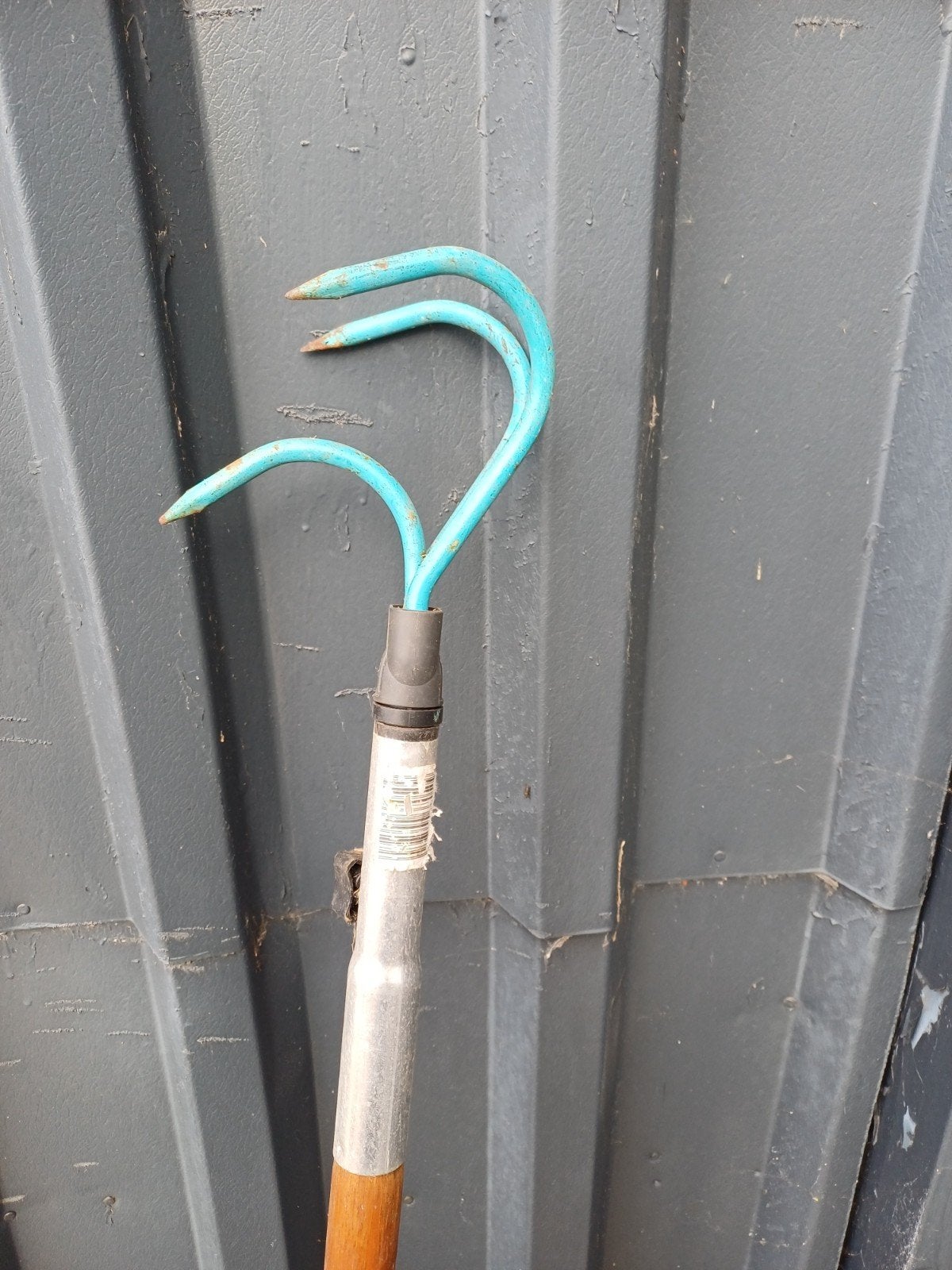 Gardena hark met houten steel, Ophalen of Verzenden, Gebruikt, Hark, Gardena