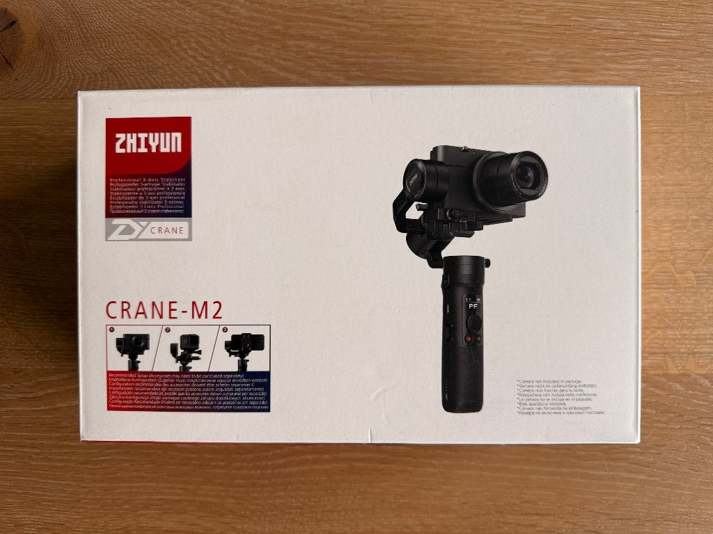 Zhiyun Crane M2 Gimbal, Audio, Tv en Foto, Fotografie | Statieven en Balhoofden, Ophalen of Verzenden, Zo goed als nieuw, Minder dan 150 cm