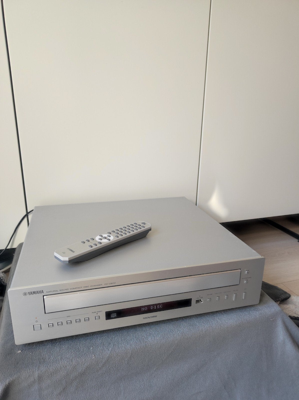 Yamaha CD-C600 CD-wisselaar met afstandsbediening, Ophalen of Verzenden, Gebruikt, Overige merken, Wisselaar