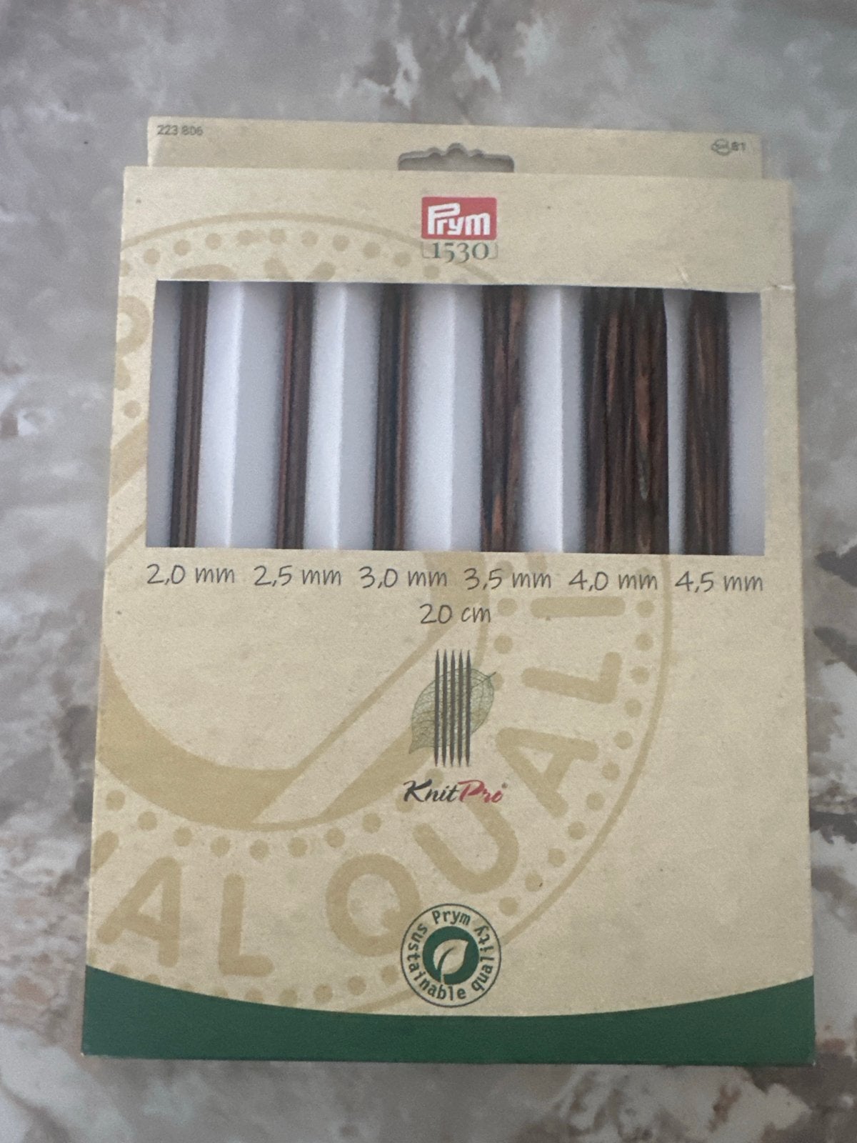 Nieuwe Prym KnitPro breinaalden set 2.0-4.5mm 20cm, Naald, ., Nieuw, Ophalen of Verzenden