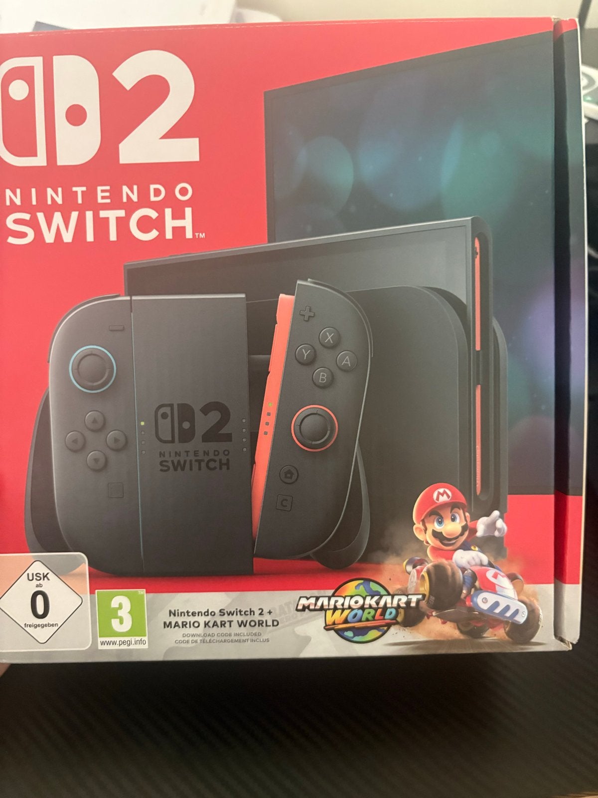 Nintendo Switch 2 +3 games, Spelcomputers en Games, Ophalen, Met games, Met 2 controllers, Nieuw