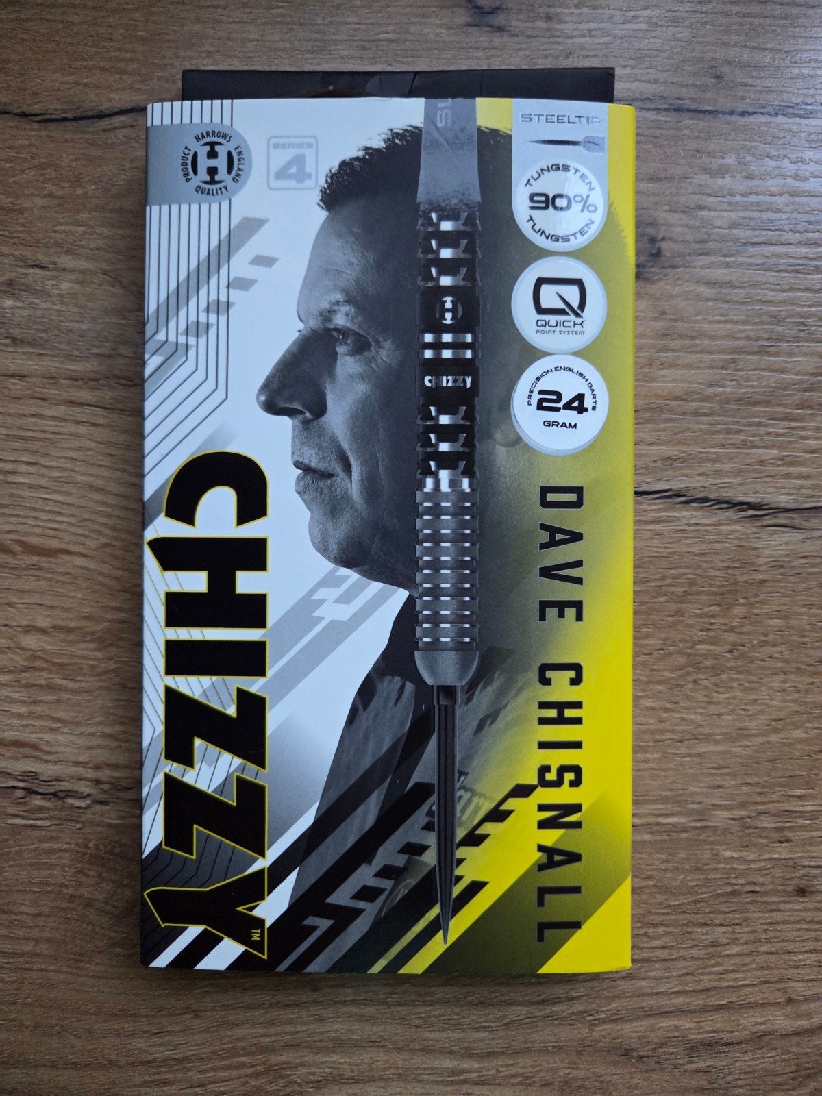 Harrows Dave Chisnall Chizzy V4 24g dartpijlen, Ophalen of Verzenden, Zo goed als nieuw, Pijlen