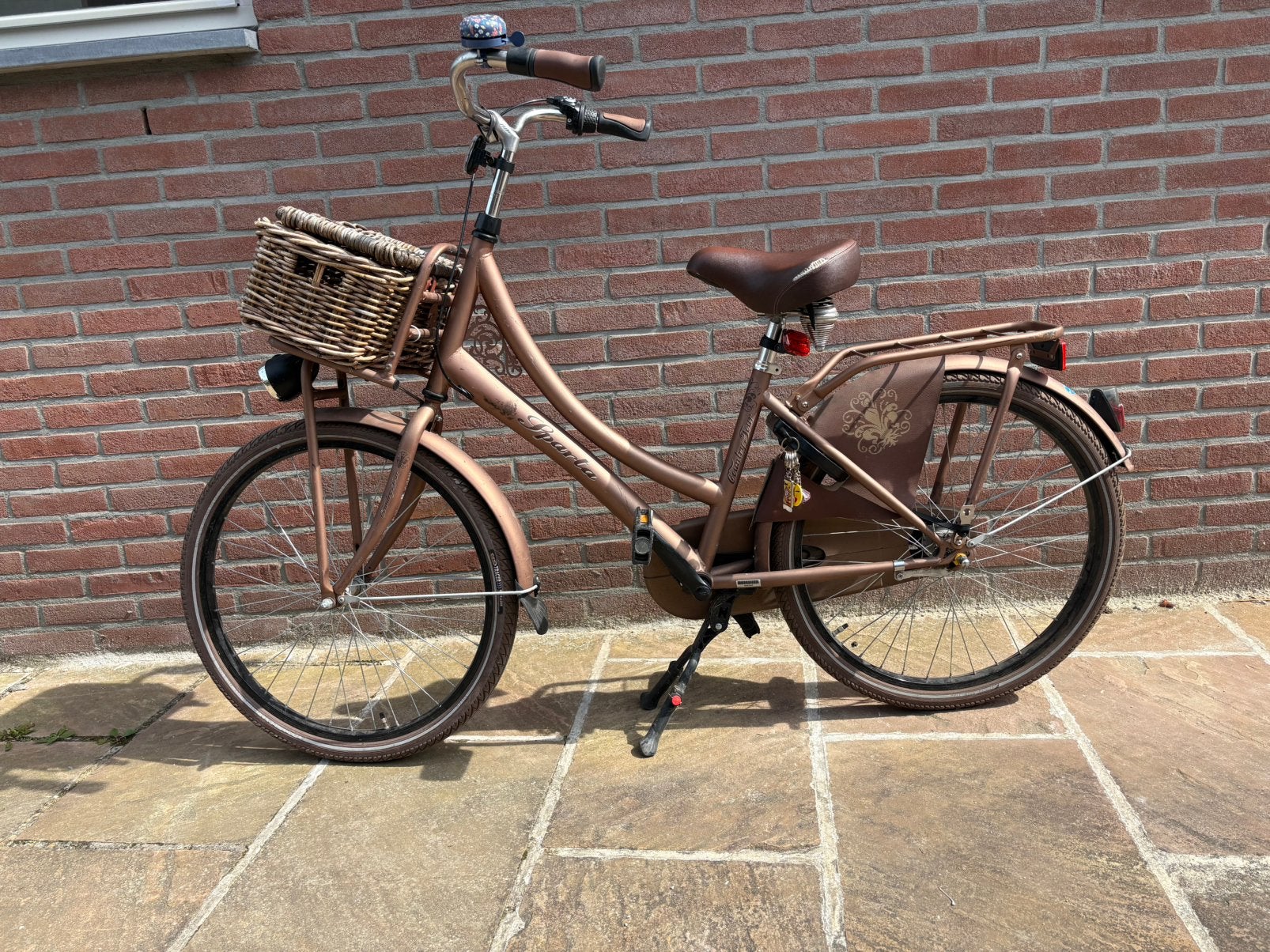 Sparta 24 inch meisjes fiets, Ophalen, Terugtraprem, Gebruikt, Versnellingen