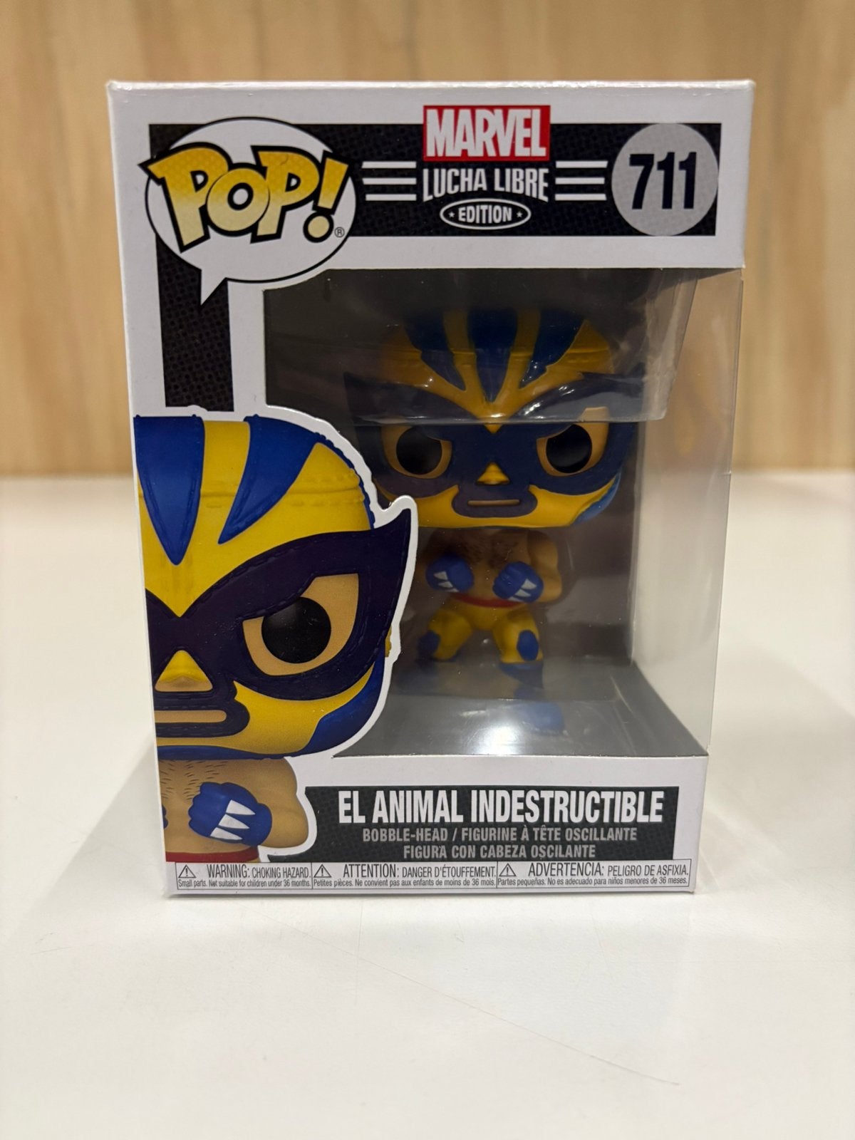Funko Pop Marvel El Animal Indestructible - 711, Verzamelen, Poppetjes en Figuurtjes, Ophalen of Verzenden, Zo goed als nieuw