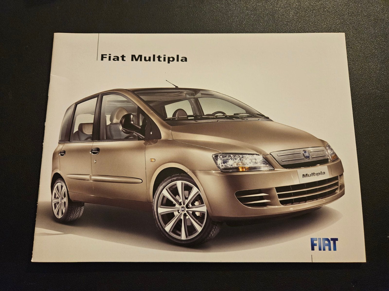 Brochure Fiat Multipla 2007 UK, Ophalen of Verzenden, Zo goed als nieuw, Overige merken