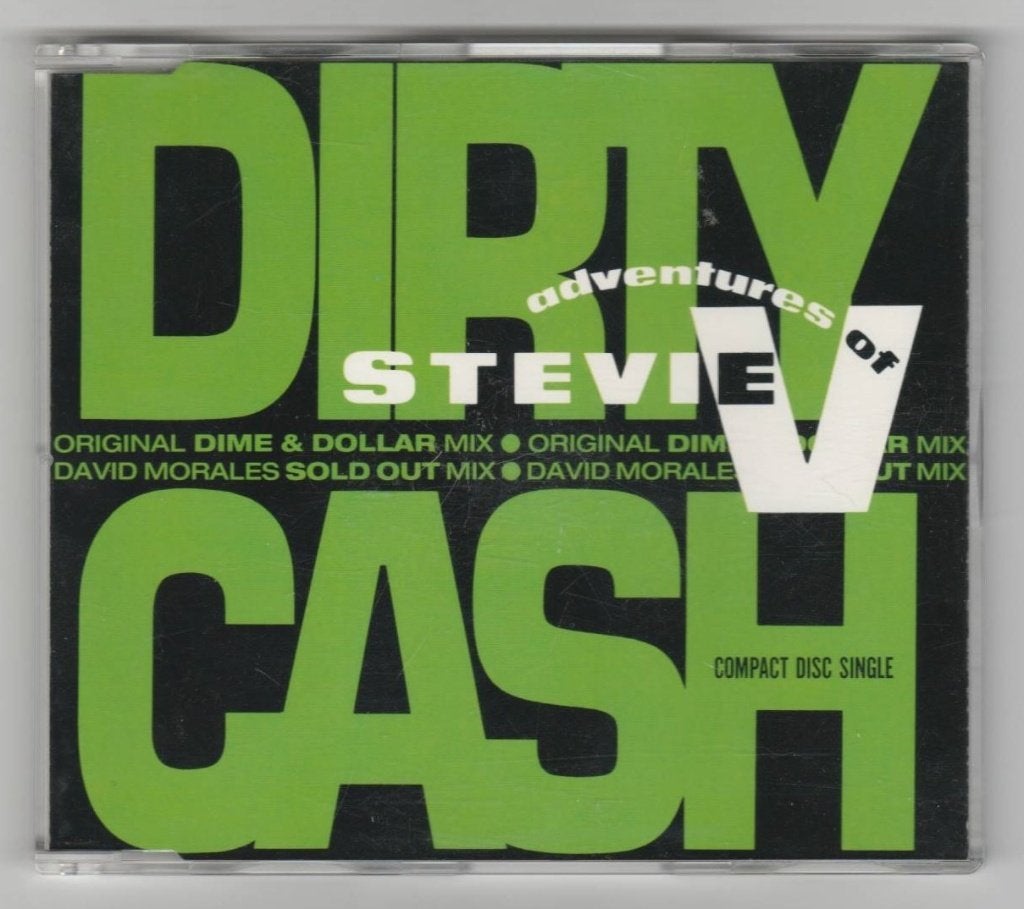 CD-single Adventures of Stevie V - Dirty Cash, Gebruikt, House, Verzenden, Single