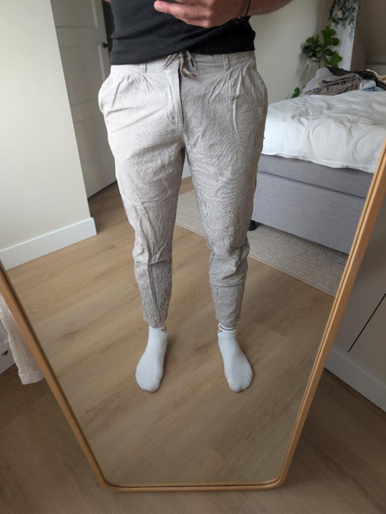 Only & Sons Heren Broek - Beige, Maat W32 L34, Kleding | Heren, Broeken en Pantalons, Maat 48/50 (M), Beige, Ophalen of Verzenden