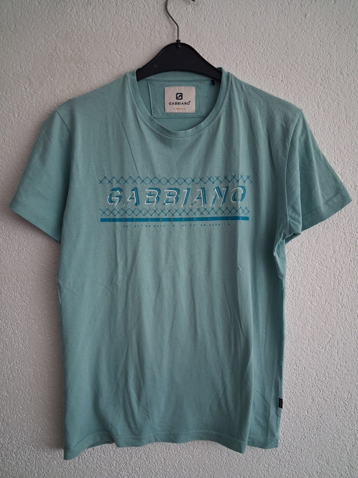 Gabbiano T-shirt in mintgroen, maat M, Ophalen of Verzenden, Zo goed als nieuw, Groen, Gabbiano