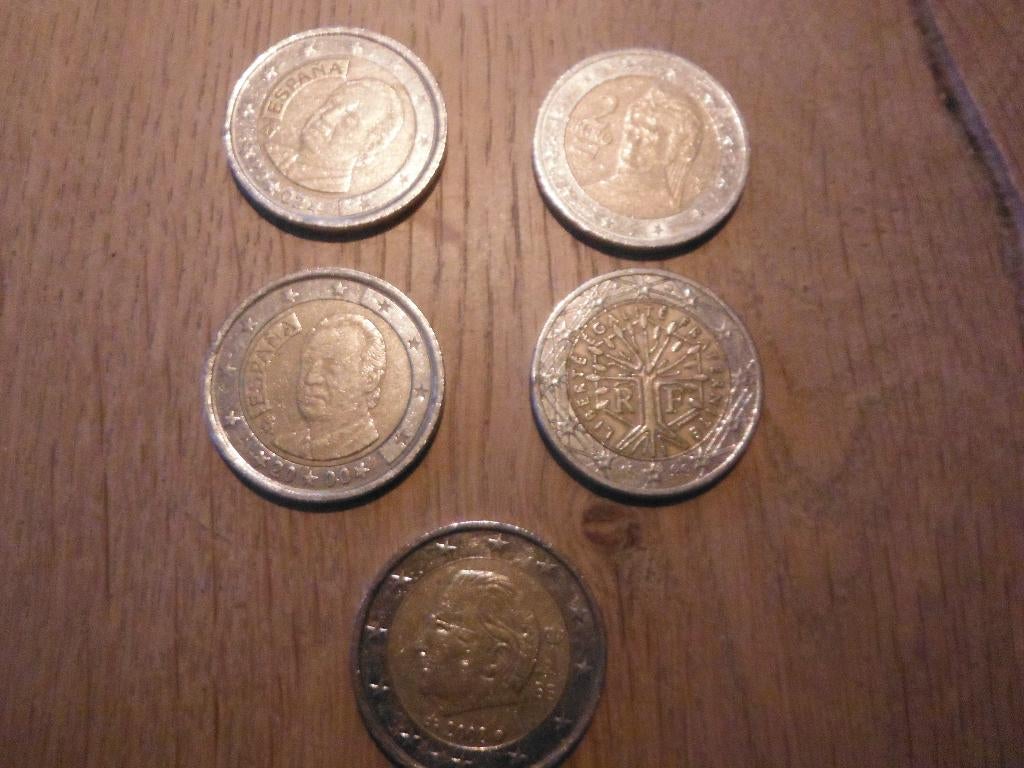 diverse 2 euro munten, Spaans, Iers, Frans, Belgisch, Verzenden, Overige landen, 2 euro, Losse munt