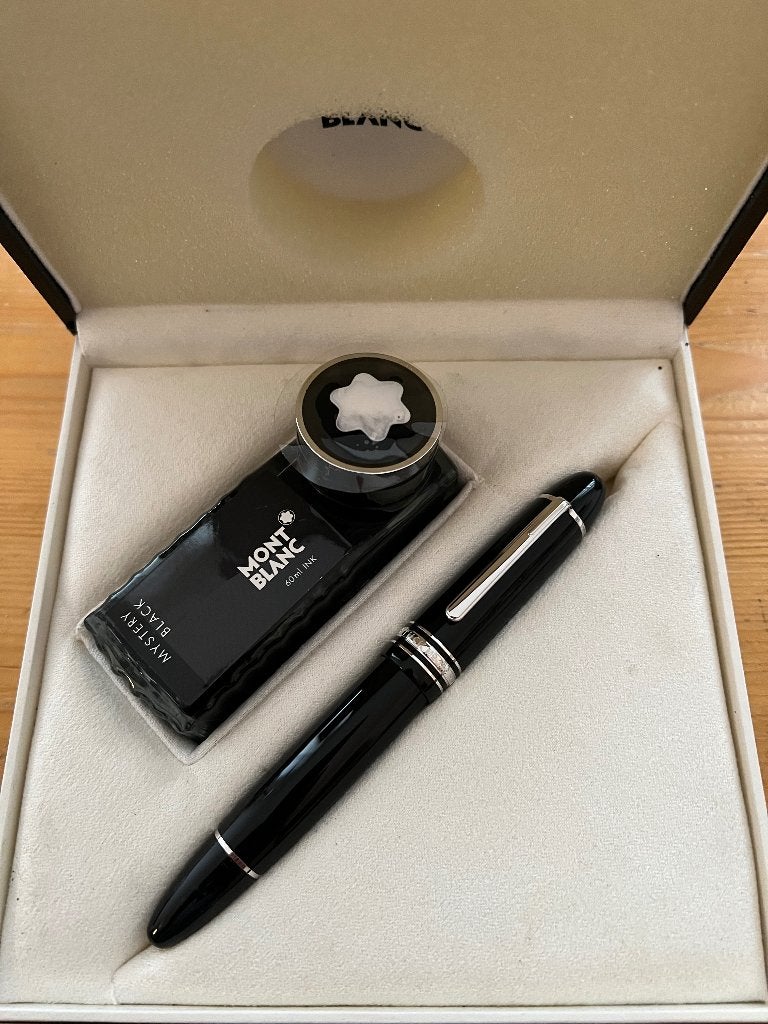 Mont Blanc Meisterstuck 149 Platinum Vulpen NIEUW, Nieuw, Met doosje, Ophalen of Verzenden, Vulpen