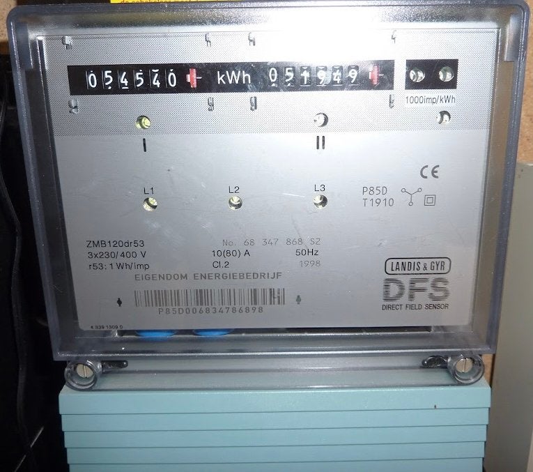 GEZOCHT: Landis+Gyr DFS / ZMB120dr53 kWh-meter, Ophalen of Verzenden, Overige typen