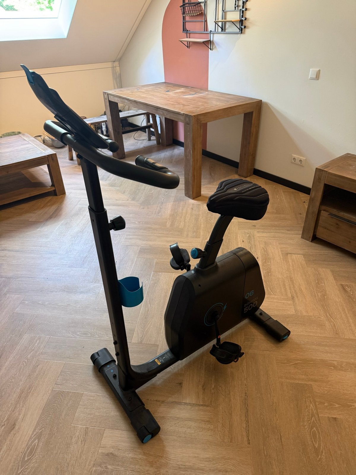 Zelfaangedreven Hometrainer fiets Domyos 500, Ophalen, Gebruikt, Metaal, Benen
