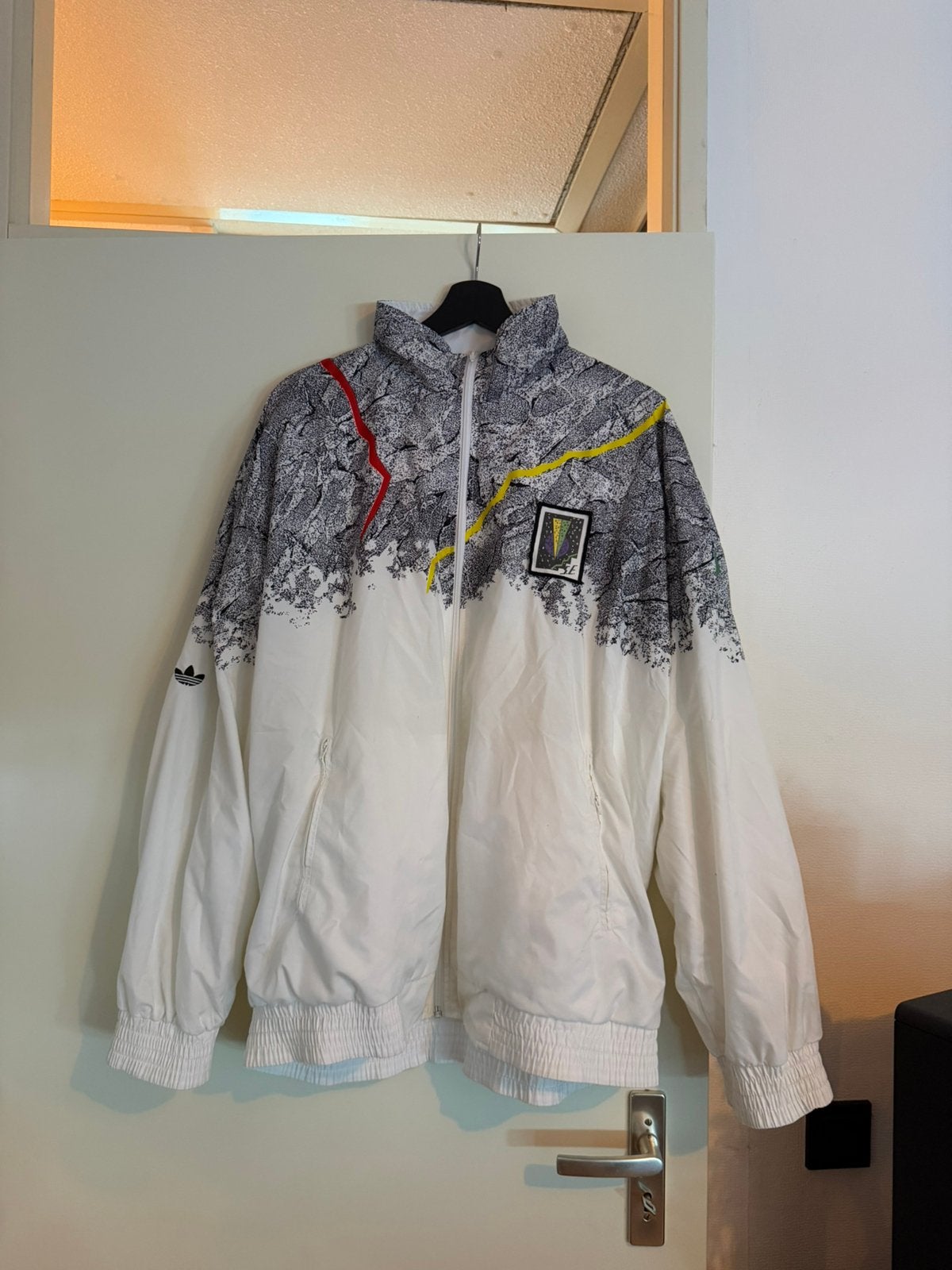 Adidas Vintage Retro jacket 80s, Ophalen of Verzenden, Zo goed als nieuw