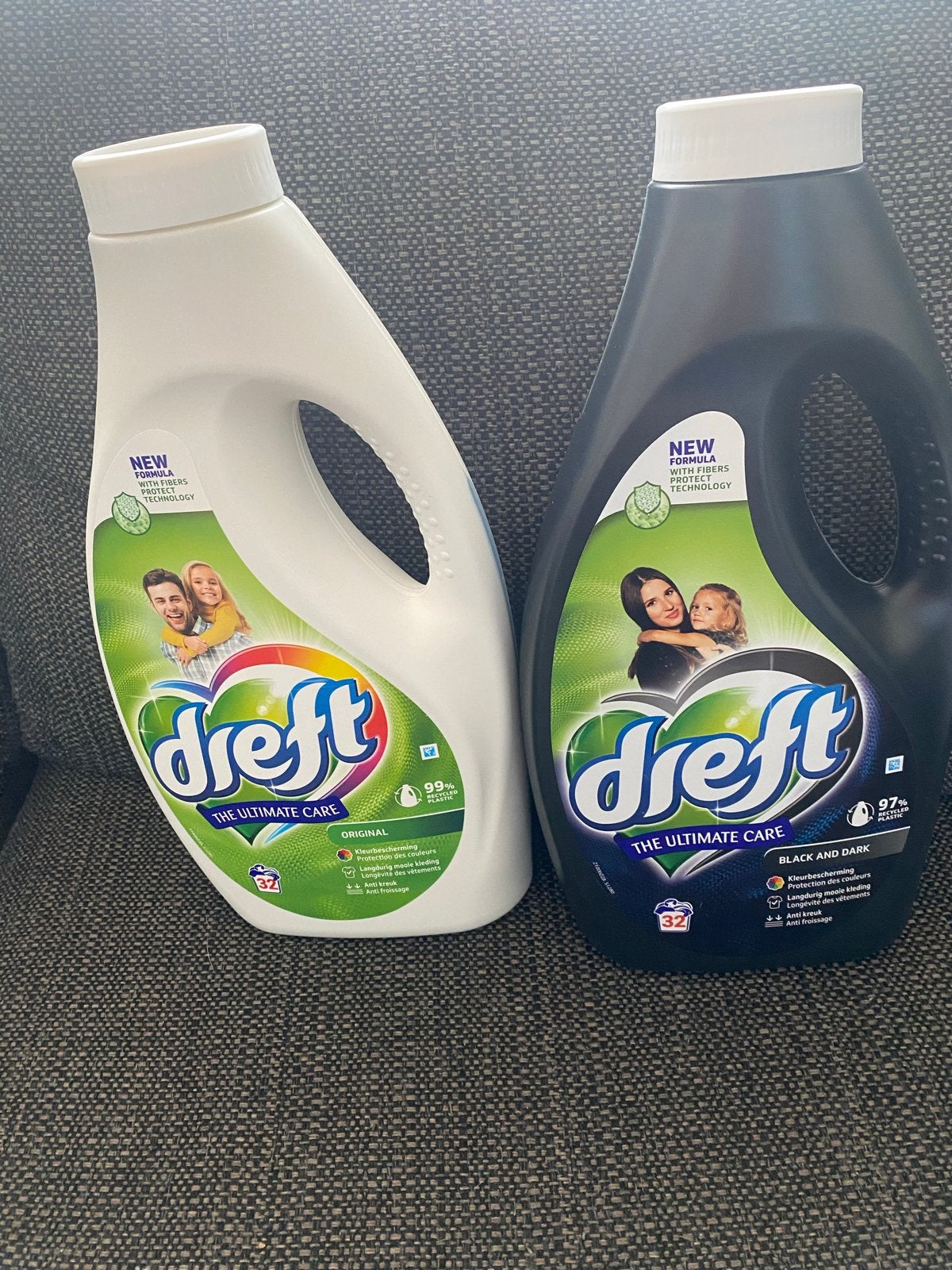 Dreft Wasmiddel - Original & Black and Dark (2x 1.44L), Ophalen of Verzenden, Nieuw