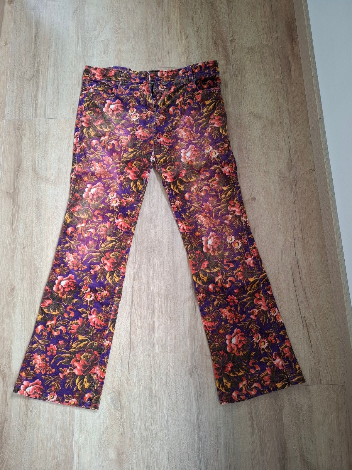Oilily corduroy broek maat 38 (?), Maat 38/40 (M), Oilily, Meerkleurig, Ophalen of Verzenden