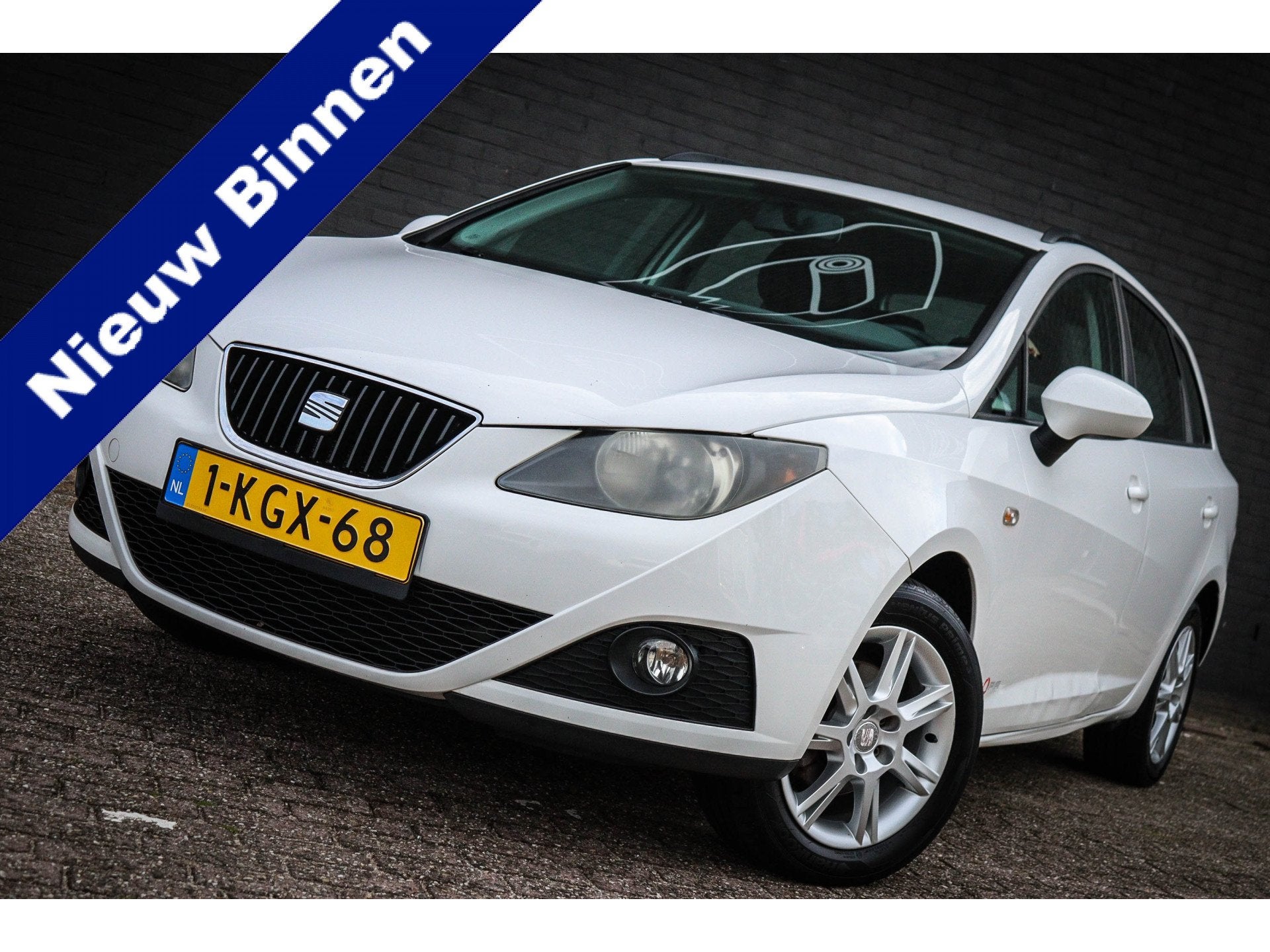 SEAT Ibiza ST 1.2 Reference Net binnen-Nu al te bezichtigen, Voorwielaandrijving, Euro 5, Stof, 1198 cc