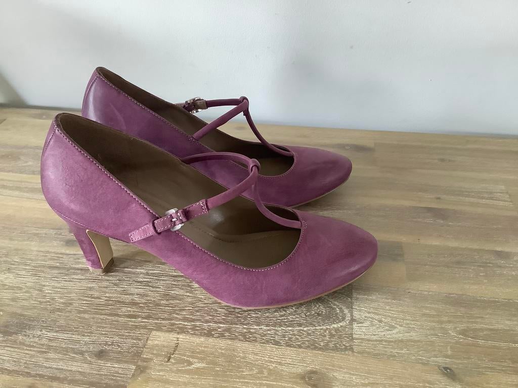 Ecco pumps paars maat 39, Kleding | Dames, Schoenen, Pumps, Overige kleuren, Ophalen of Verzenden, Zo goed als nieuw