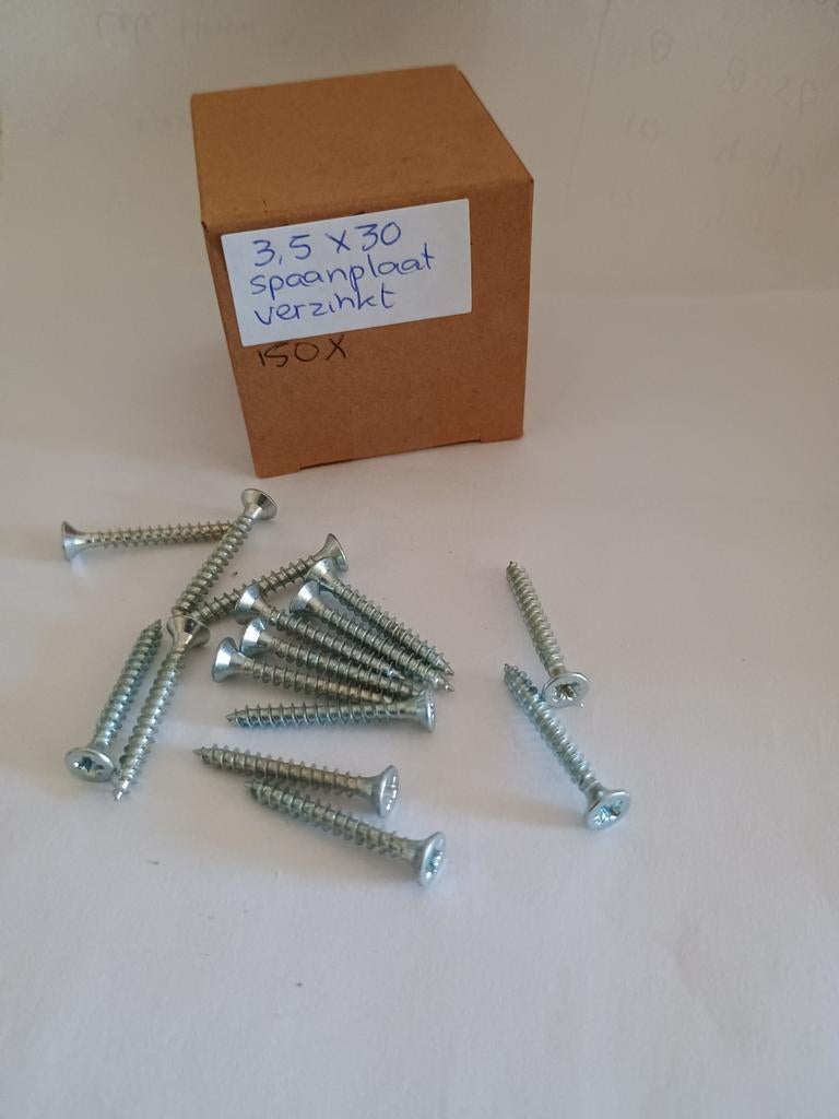 3.5 x 30 schroeven, Ophalen, Nieuw, Minder dan 50 mm, Schroeven