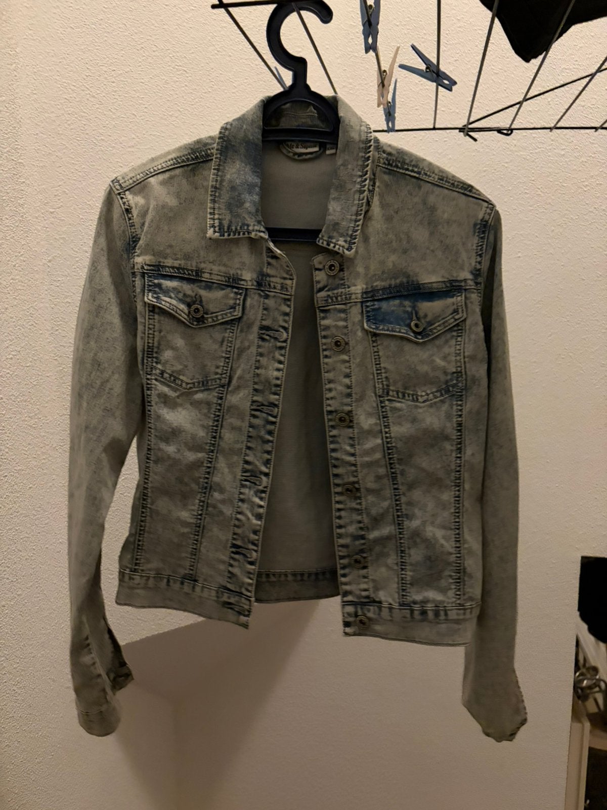 Denim Jacket, Ophalen of Verzenden, Zo goed als nieuw, Maat 46/48 (XL) of groter, Blauw