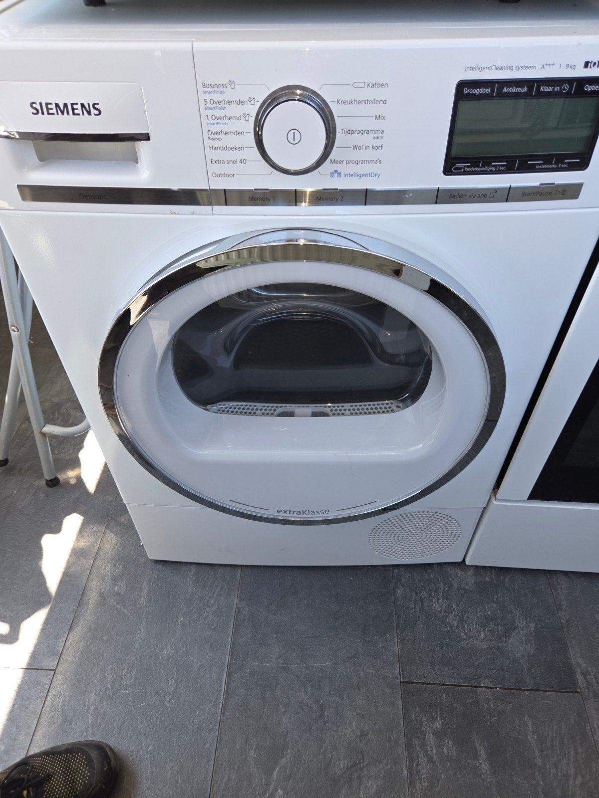 Siemens iQ500 ExtraKlasse warmtepompdroger, Ophalen, Gebruikt, 8 tot 10 kg, Voorlader