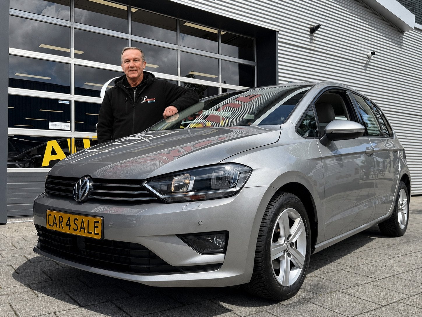 Volkswagen Golf Sportsvan 1.2 TSI Sound BlueMotion Navigatie, Auto's, Volkswagen, Stof, Gebruikt, 1219 kg, Bedrijf
