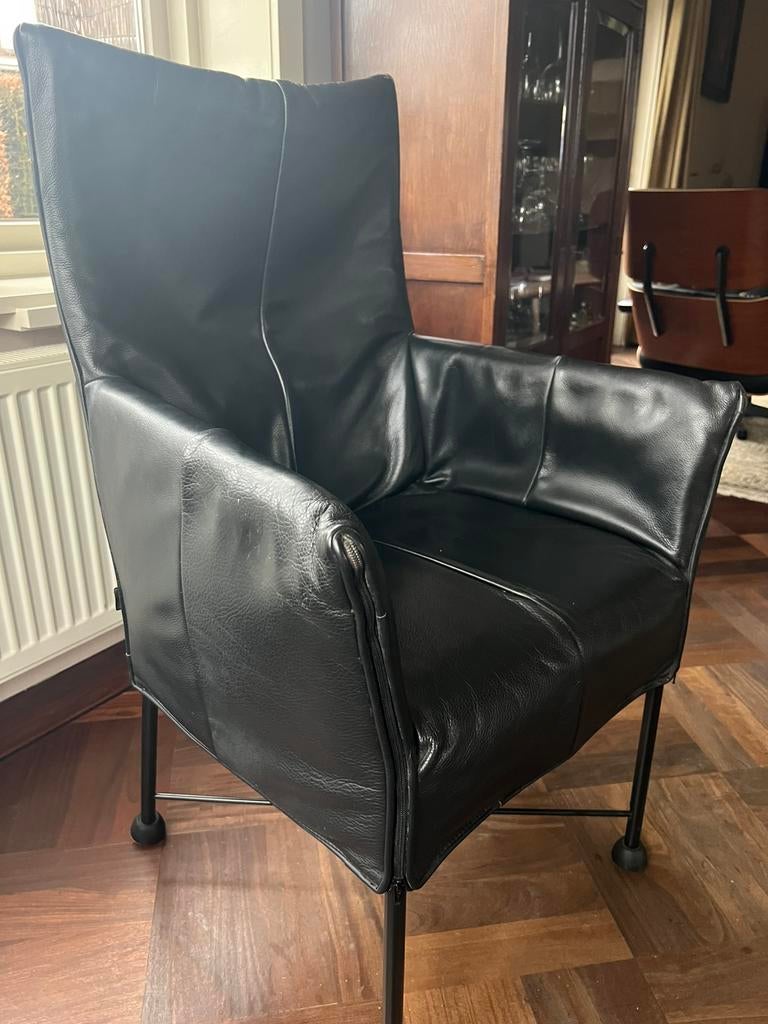 Originele Montis Chaplin stoelen, 4 stuks, Huis en Inrichting, Stoelen, Ophalen, Gebruikt, Zwart