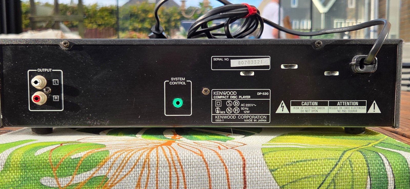 Kenwood DP-520 CD-speler - Defect, Ophalen, Niet werkend