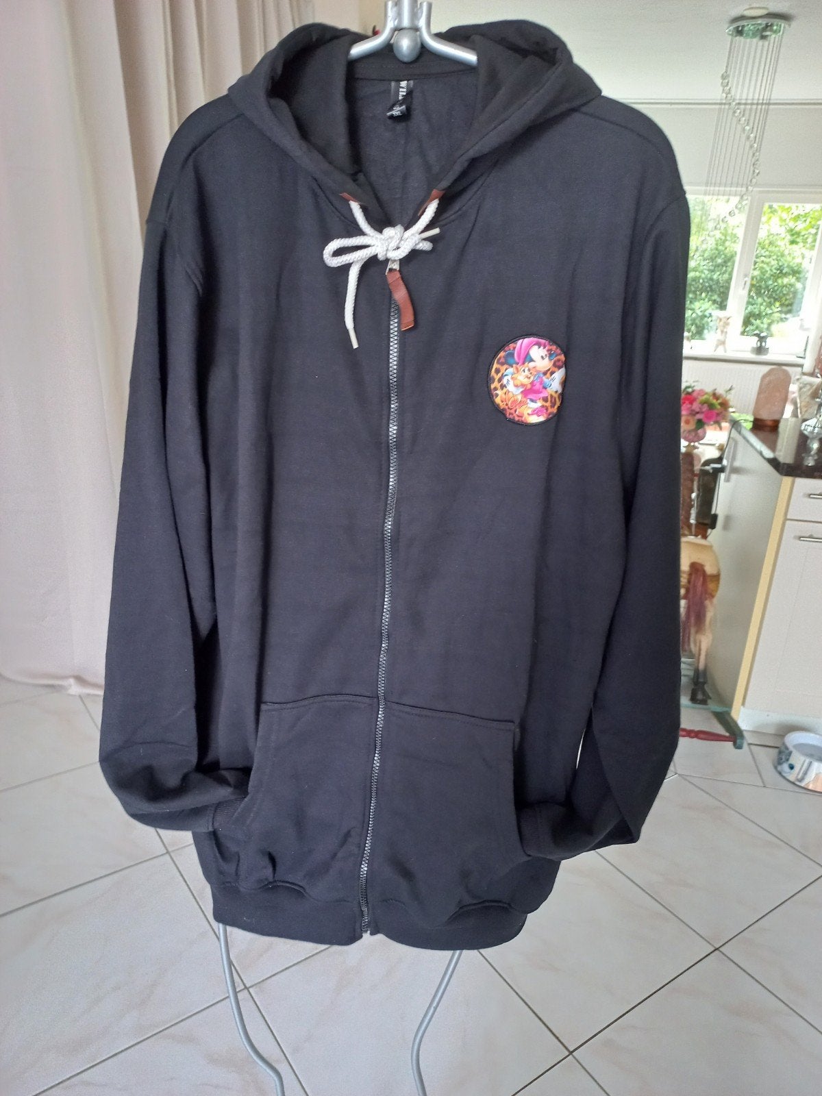 Nieuw vest met Mickey en warme fleece voering, Maat 38/40 (M), Zwart, Nieuw, Ophalen of Verzenden