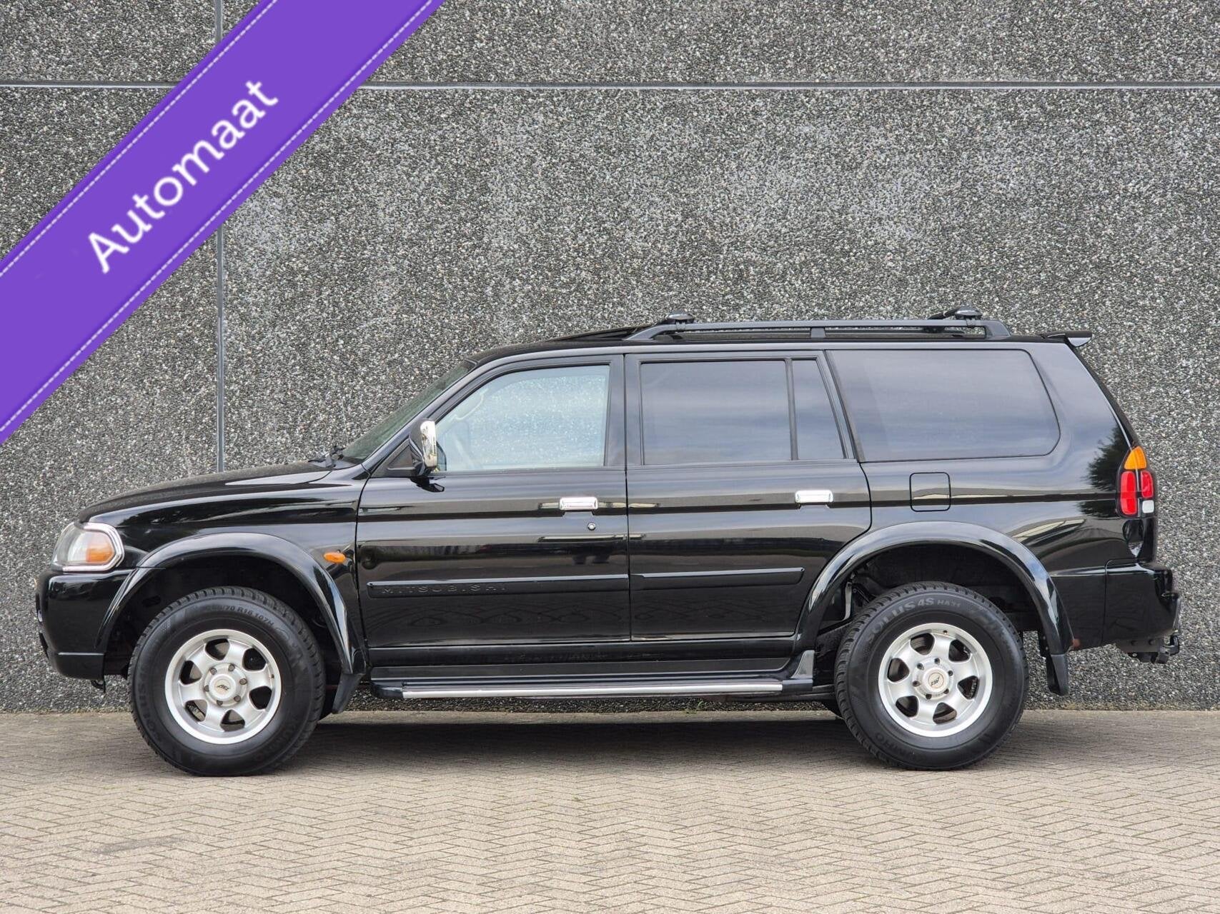 Mitsubishi Pajero Sport 3.0 V6/1e Eig/Airco/Cruise/170PK/Vol, Auto's, Automaat, Dealer onderhouden, Gebruikt, Verwarmde buitenspiegels