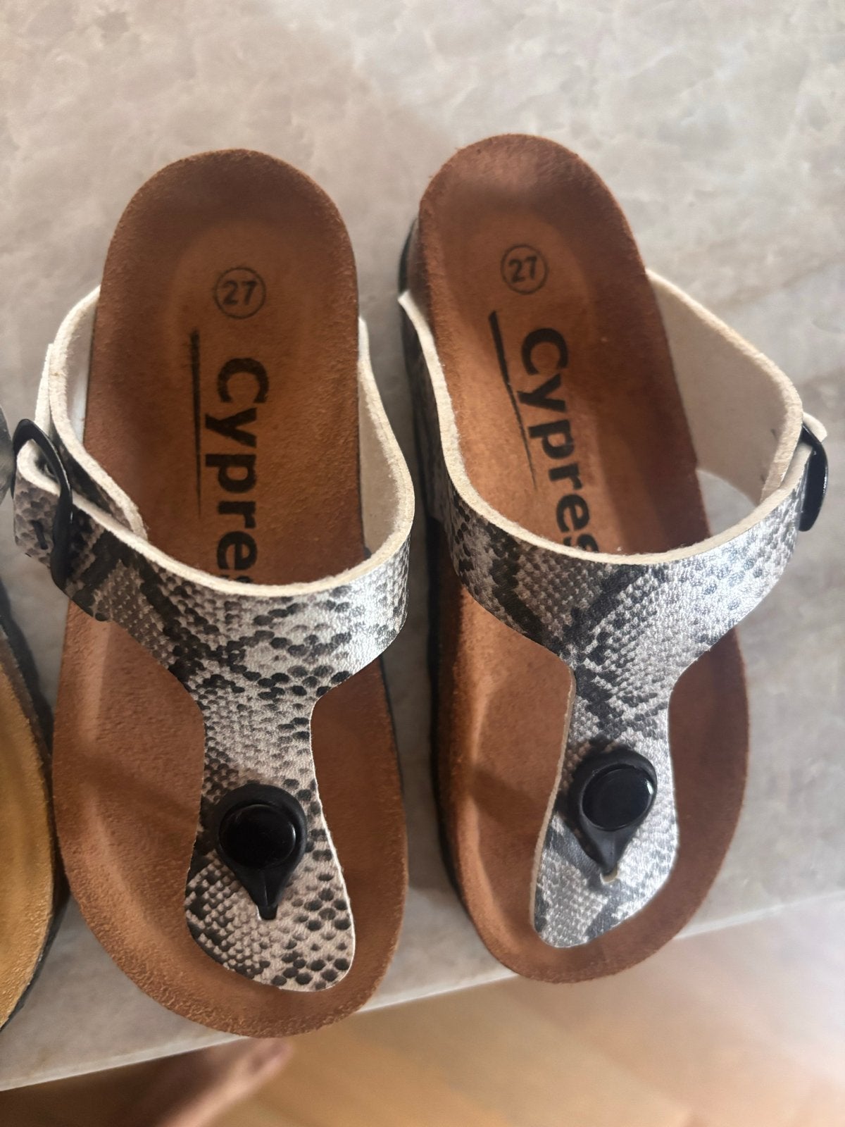 Cypres sandalen maat 27 en 28, Ophalen of Verzenden, Zo goed als nieuw, Jongen of Meisje, Schoenen