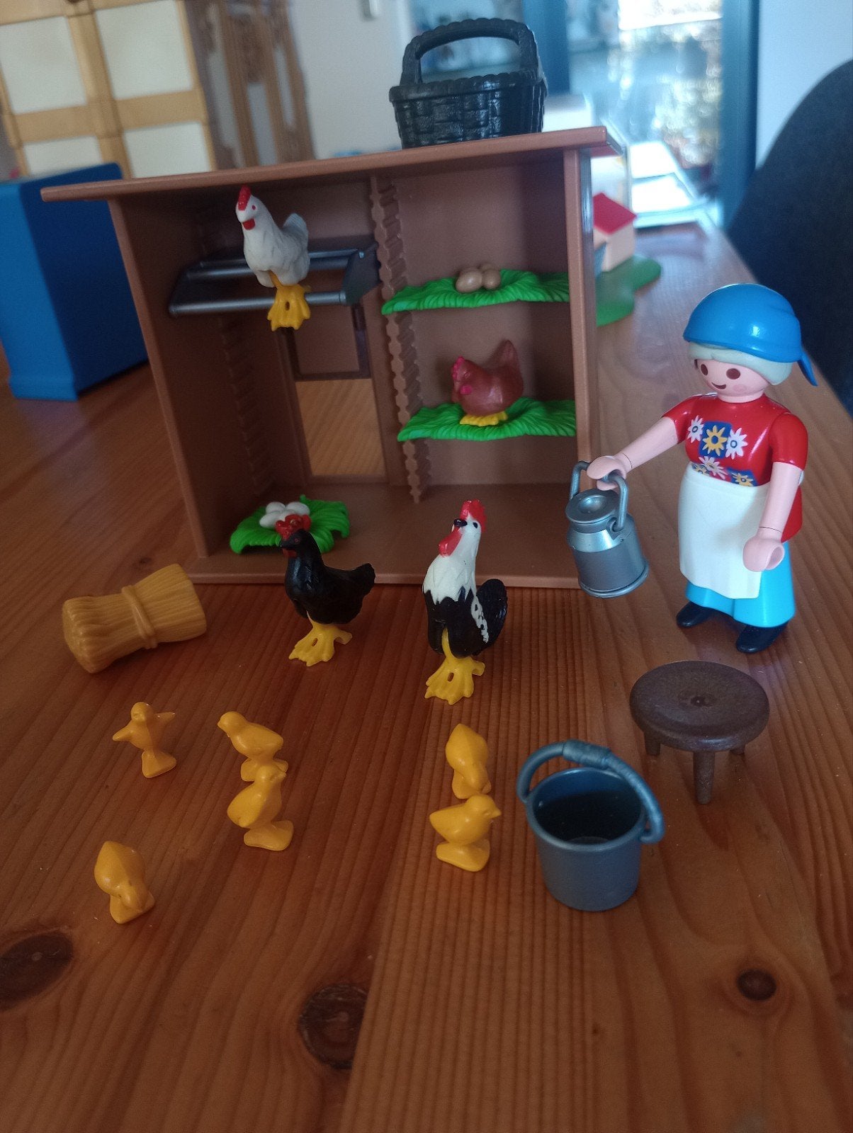 Grote Playmobil set: Politie, boerderij, barbecue, kasteel, Ophalen, Gebruikt, Jongen of Meisje