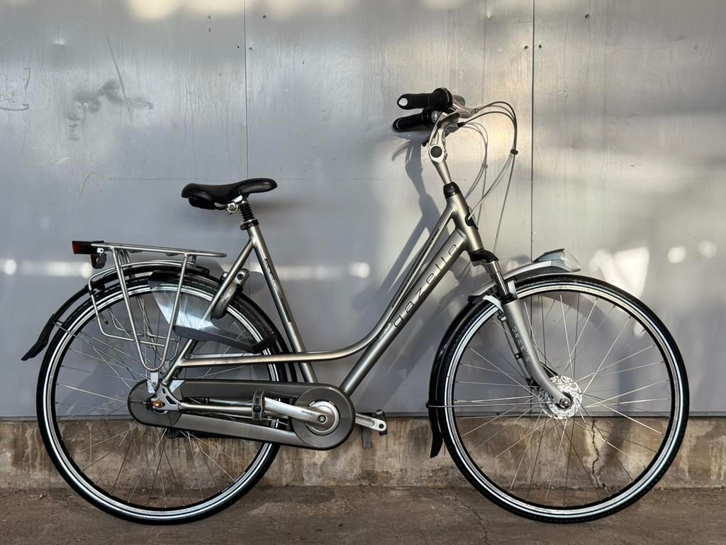 Tijdloze Gazelle Paris Plus D57 N7 Stadsfiets - Garantie, Gebruikt, Versnellingen, Gazelle, Trommelrem