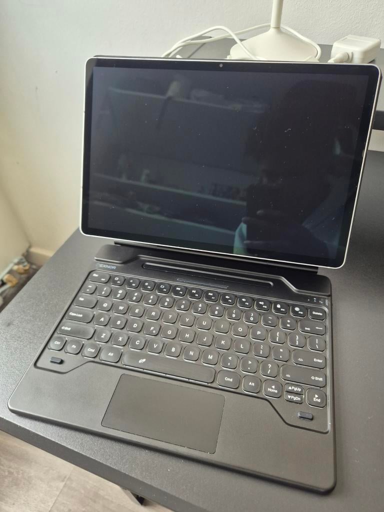 Samsung Galaxy Tab S10 Plus inclusief Dexnor Toetsenbord, Computers en Software, Android Tablets, Zo goed als nieuw, Wi-Fi, 12 inch