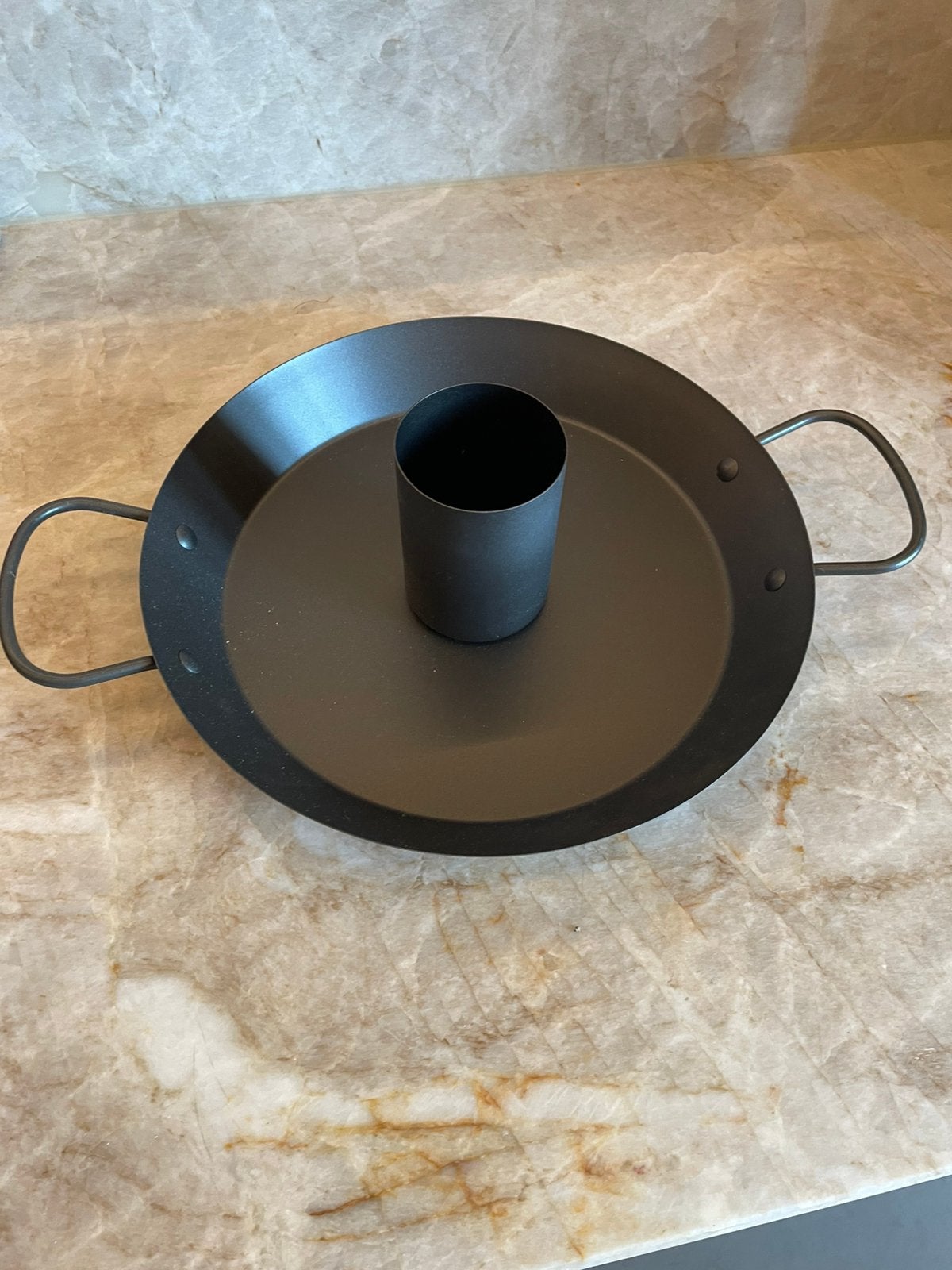 Bbq kip grill pan, Ophalen of Verzenden, Nieuw, Gietijzer