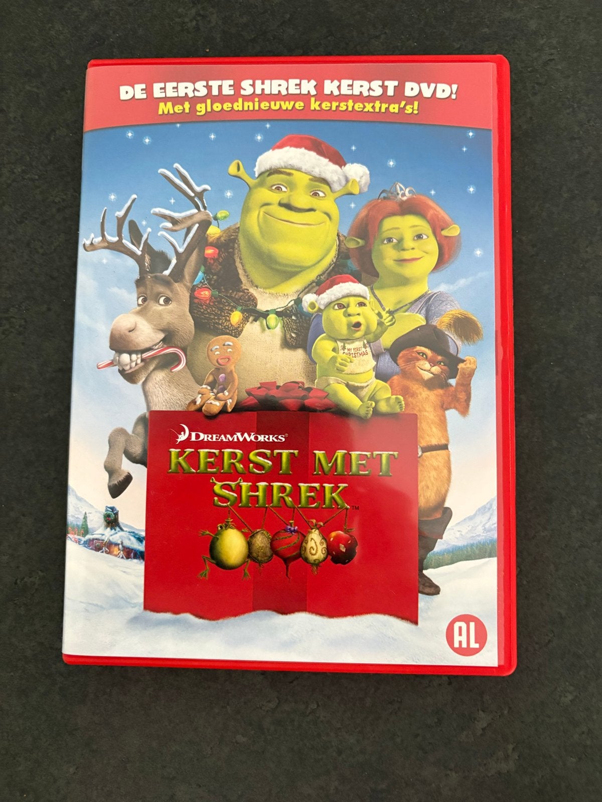 Kerst met Shrek DVD - De eerste Shrek Kerst DVD!, Alle leeftijden, Ophalen of Verzenden, Zo goed als nieuw, Komedie