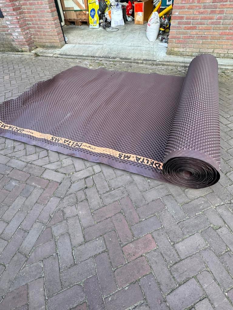 Drainage noppenfolie, Doe-het-zelf en Verbouw, Isolatie en Afdichting, Overige materialen, Nieuw, 15 m² of meer, Vloerisolatie