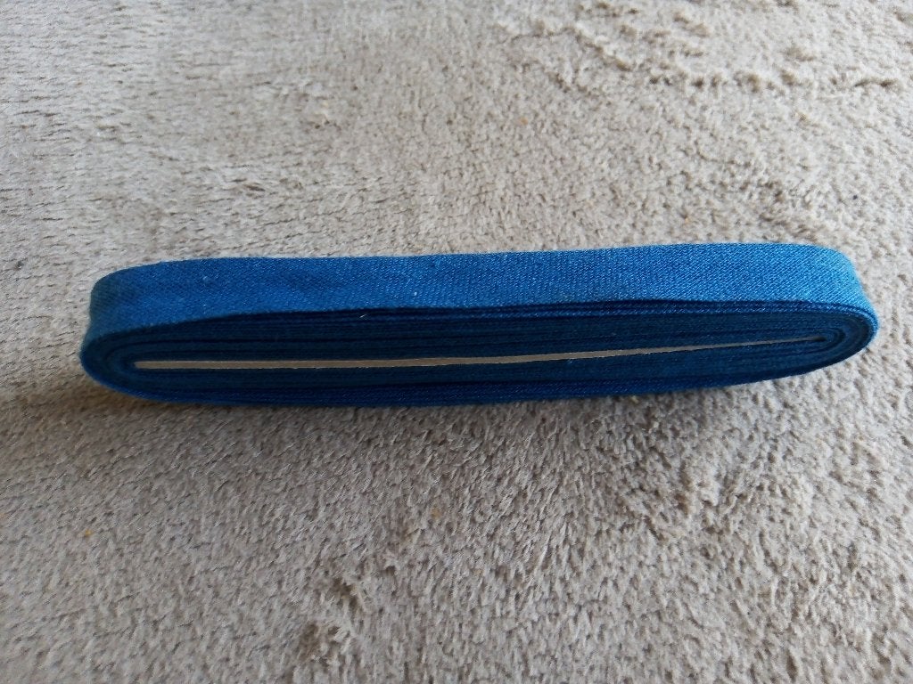 Nieuw Blauw Biasband (1 cm breed - 5 meter), Ophalen of Verzenden, Nieuw, Lint, Band of Elastiek