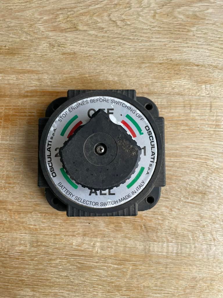 Hoofdschakelaar Osculati. Heavy duty, Ophalen of Verzenden, Gebruikt