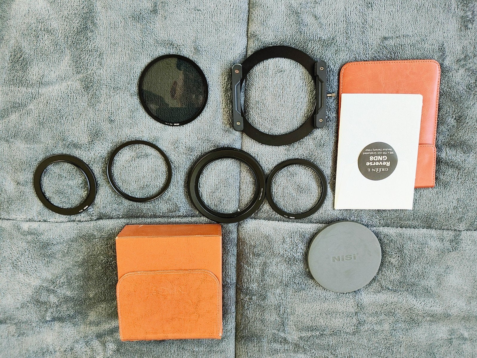 NiSi V5 100mm Filterhouder Systeem met ND en GND filters, Zo goed als nieuw, Filterset, Ophalen of Verzenden, 80 mm of meer