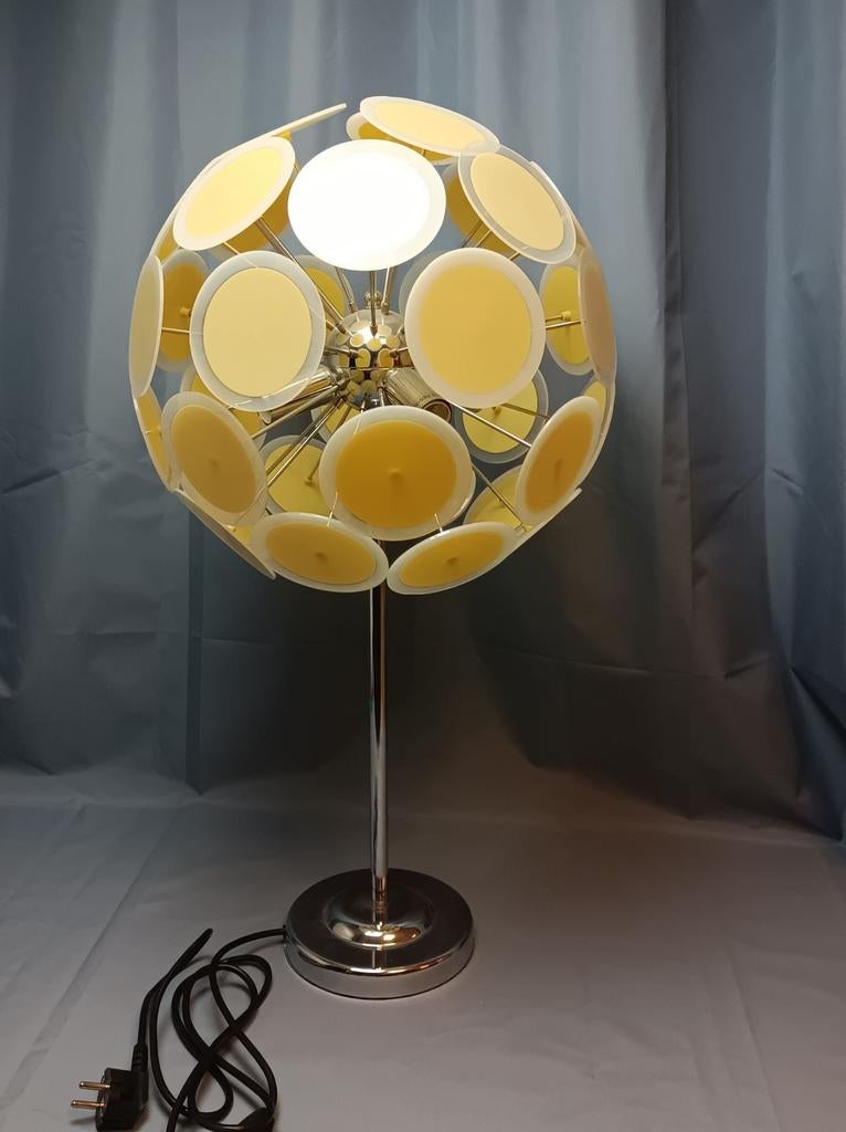 Sputnik Space Age staande lamp 70 cm, Ophalen, Gebruikt, 50 tot 75 cm