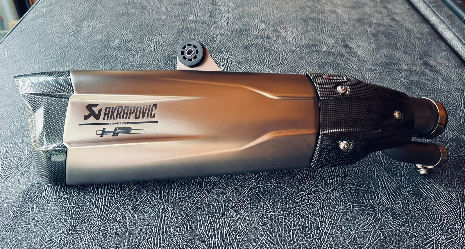 Akrapovic HP uitlaat BMW S1000RR 2017/2018, Ophalen of Verzenden, Gebruikt
