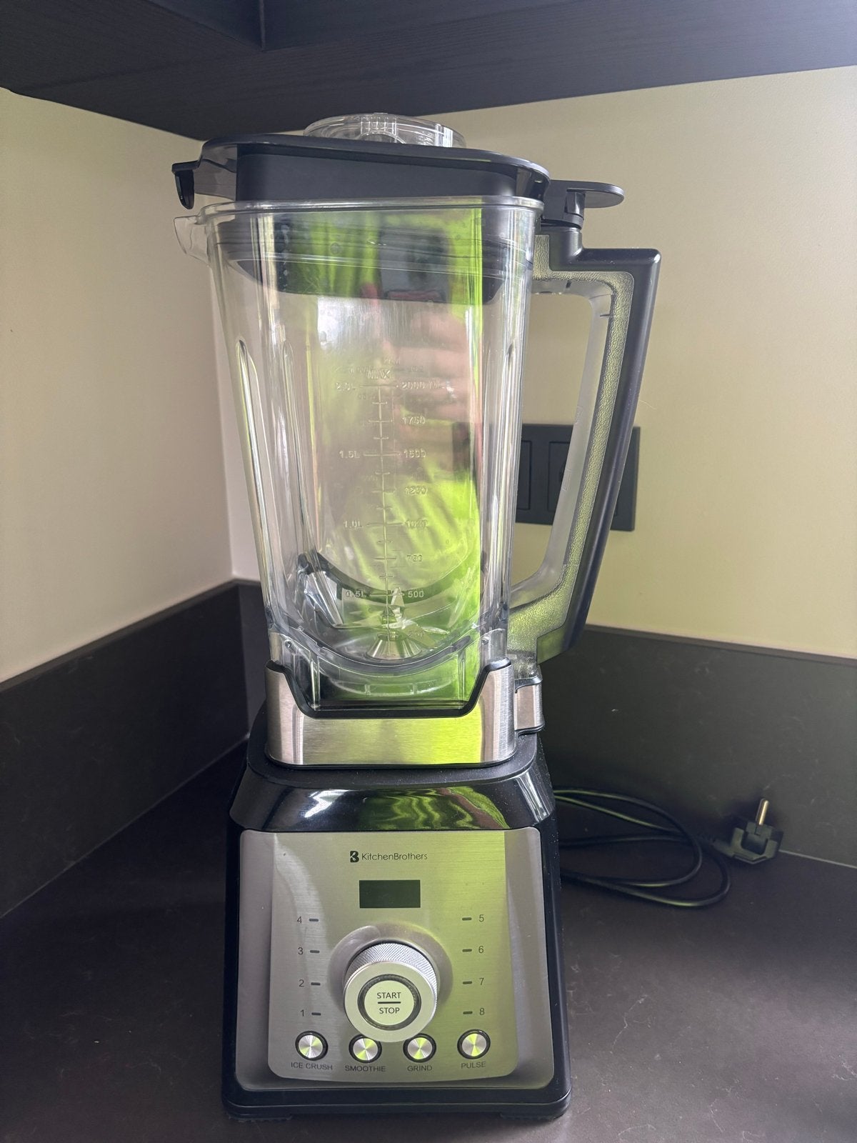 KitchenBrothers Powerblender - Zo goed als nieuw, Witgoed en Apparatuur, Blenders, Zo goed als nieuw, Powerblender, Ophalen of Verzenden