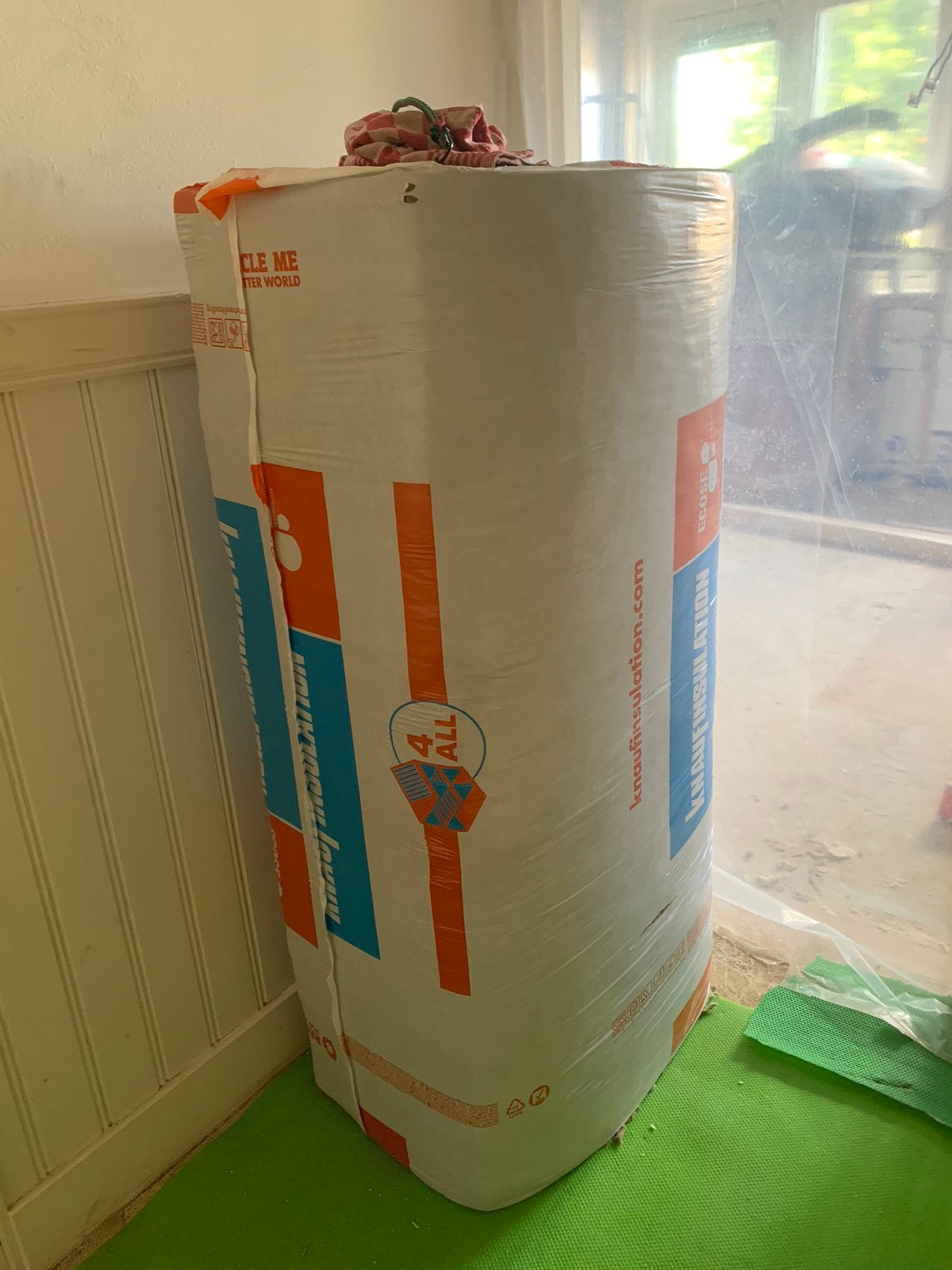 Steenwol isolatie Knauf Rock4All 16 cm Rd4.55 1 pak/3 platen, Doe-het-zelf en Verbouw, Isolatie en Afdichting, Ophalen, Zo goed als nieuw