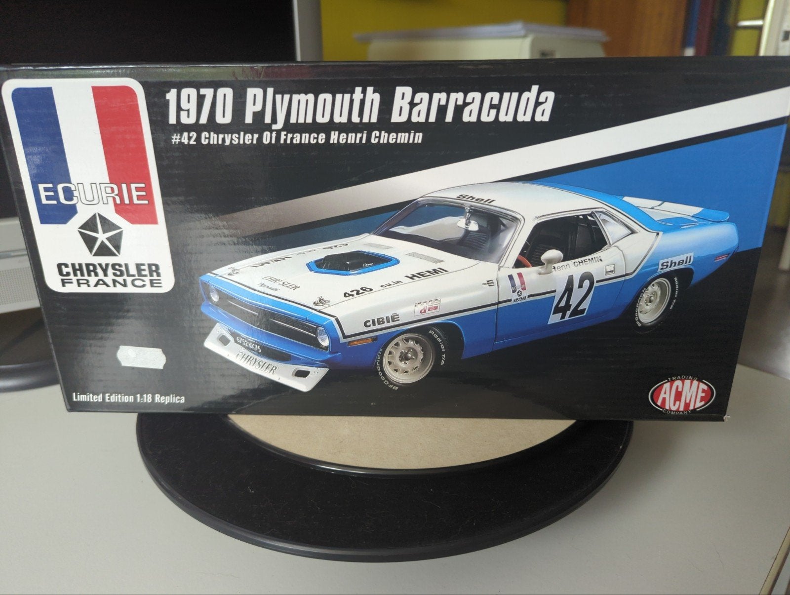 1970 Plymouth Barracuda #42, Ophalen of Verzenden, Nieuw, Auto, Overige merken