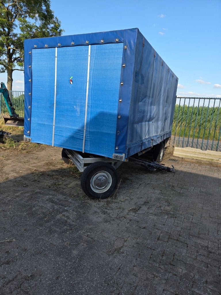 schamel aanhanger met huif, Ophalen, Gebruikt