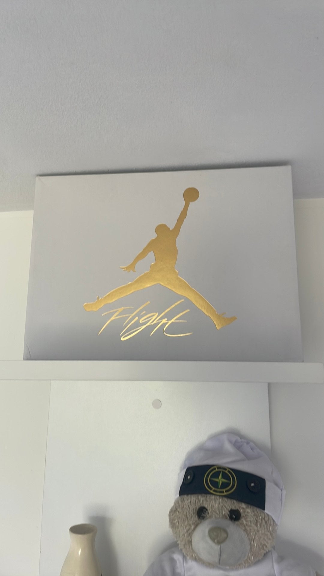 Jordan 4 schoenendoos, Ophalen of Verzenden, Zo goed als nieuw, Doos, Minder dan 35 cm