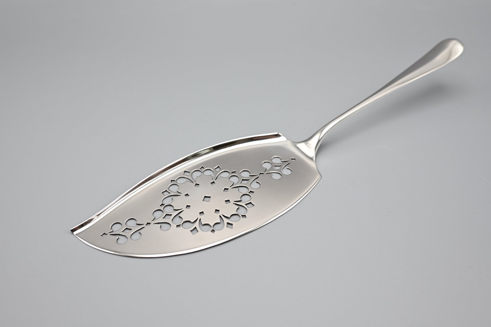 Zilveren visschep, Hollands glad, 1947, Antiek en Kunst, Antiek | Goud en Zilver, Ophalen of Verzenden, Zilver
